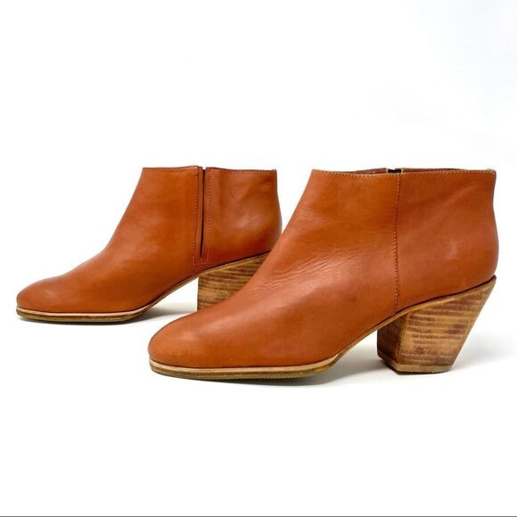 RACHEL Comey Mars Ankle Booties in Whiskey Leather Size 9.5 - Picture 4 of 8